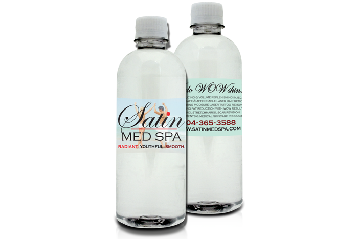 Ultra-Clear 3D Custom Designed Label