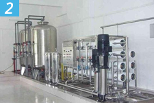 steps such as source protection and monitoring, and treatment such as micron filtration, ultra-violet disinfection, and ozonation. We utilize ozone instead of chlorine because it leaves no residual and it does not cause a taste or odor problem. Ozone is oxygen which is bubbled through water just before it goes into a clean, sanitized bottle. Within a few hours after the bottle has been filled and capped, the ozone dissipates or converts back to the same form of oxygen that we breathe.