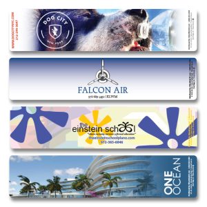 All of our labels are made from the finest polymer and are pressure sensitive meaning the label adheres to the entire bottle surface and not just the ends. Rest assured these labels will not peel, crack, or fade. They can be submerged under water or ice without fear of this label ever falling off of our bottles.